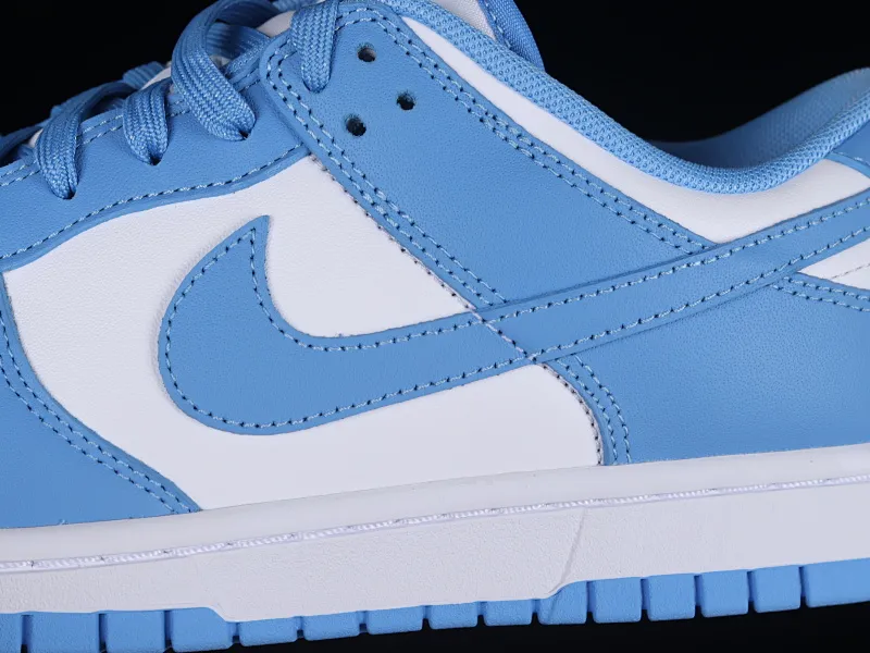 All categories Nk SB Dunk series Nk SB Dunk Low low-top sneakers M version pure original Nk Dunk Low "University Blue" white blue North Carolina white blue Dunk series low-top casual sports skateboard shoes DD1391-102